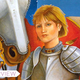 Image: Lady Knight cover by Joyce Patti, Random House